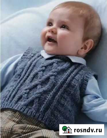 Жилетка вязанная Новокузнецк - изображение 1