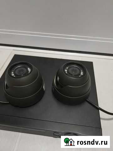 Комплект видеонаблюдения 2 камеры 2Мп Full HD Ярославль - изображение 1