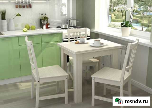 Стол обеденный раскладной (2 цвета). В наличии Нижний Новгород - изображение 1