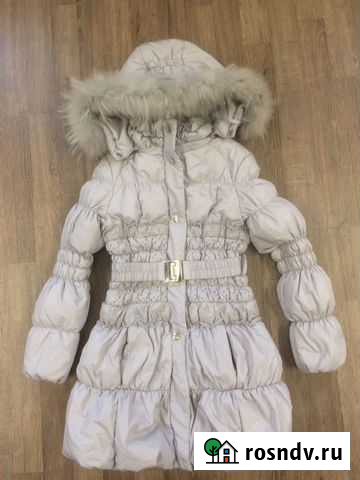 Пальто зимнее для девочки р.134 Ногинск - изображение 1