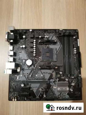 Материнская плата am4 asus prime b450m-a Омск - изображение 1