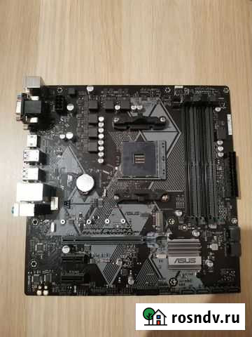 Материнская плата am4 asus prime b450m-a Омск - изображение 1