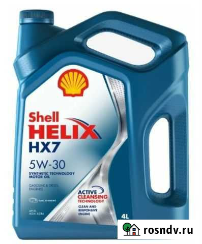 Масло shell Helix HX7 5W30 A3/B4 SN (4л) п/синт Ижевск - изображение 1