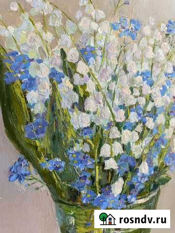 Картина маслом на холсте Калуга - изображение 1