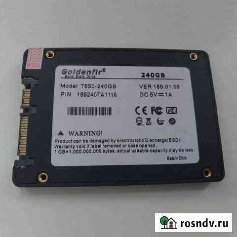 Продам SSD Goldenfir 240 Гб Хабаровск