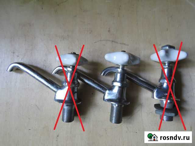 Кран водопроводный времен СССР Малаховка - изображение 1