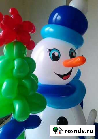 Новогодние фигурки из шаров Сургут - изображение 1