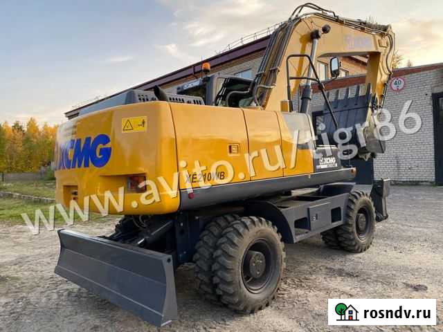 Колёсный экскаватор XCMG XE210WB, 2021 Москва - изображение 1