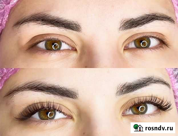 Наращивание ресниц, архитектура бровей Подольск - изображение 1