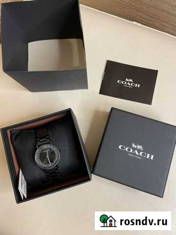 Часы женские Coach (в коробке) оригинал Санкт-Петербург - изображение 1