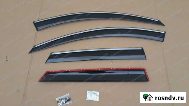 Ветровики комплект Mazda CX-5 (Мазда) 2011г+ Владивосток - изображение 1