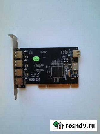 Расширитель usb портов внутренний pci-e 2.0 Истра - изображение 1