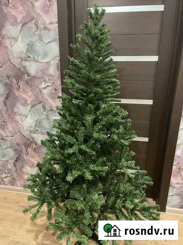 Елка искусственная бу 1,75 м Санкт-Петербург - изображение 1