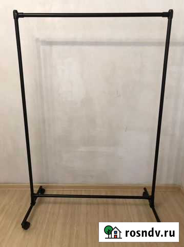 Вешалка напольная на колесиках лофт Ижевск - изображение 1