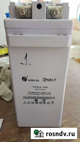 Аккумуляторы д/ибп 150ач sacred SUN FTA12-150 4шт Владимир - изображение 1