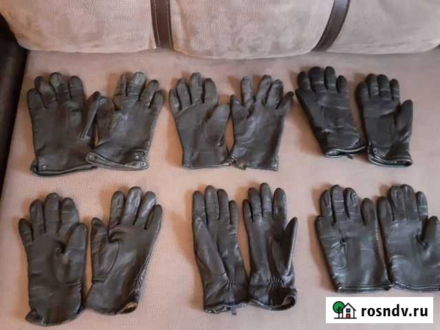 Перчатки кожанные Старый Оскол - изображение 1