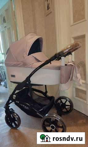 Новая нежно- розовая коляска Рико Воронеж - изображение 1