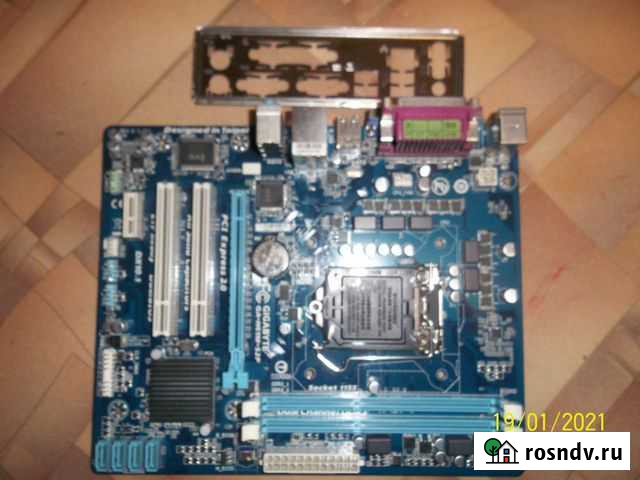 Gigabyte GA-H61M-S2P socket 1155 Электросталь - изображение 1