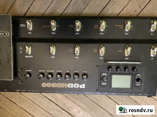 Гитарный процессор Line 6 pod hd 500 Аша - изображение 1