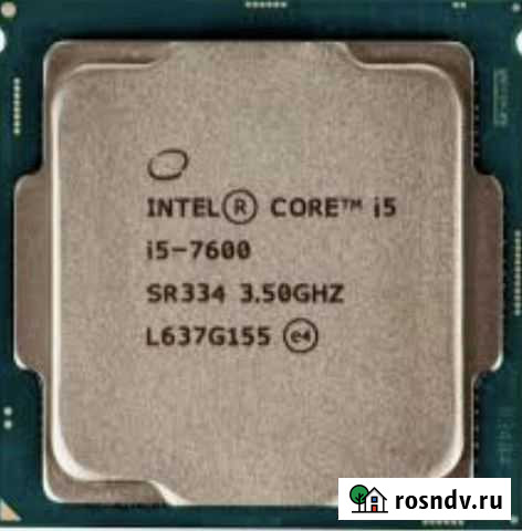 Процессор intel core i5-7600 Саки - изображение 1