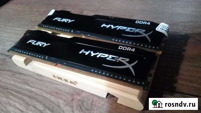 Kingston HyperX DDR4 2X4GB KIT Серпухов - изображение 1