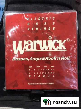 Струны для бас гитары Warwick 30-90 Краснодар - изображение 1