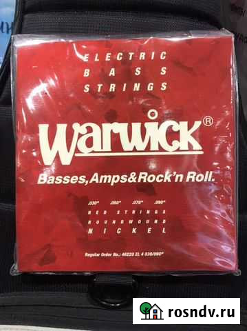 Струны для бас гитары Warwick 30-90 Краснодар - изображение 1
