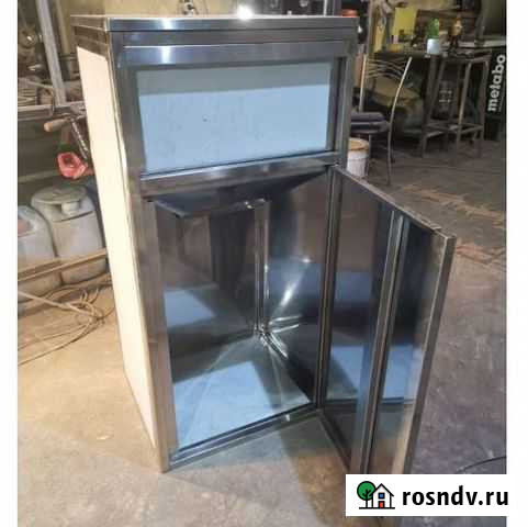 Урна для фудкорта нержавейка Омск - изображение 1