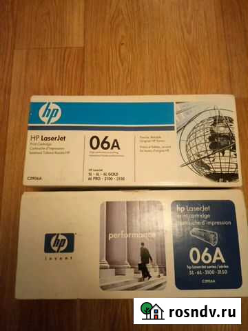 Картридж hp оригинальный 06А Казань - изображение 1