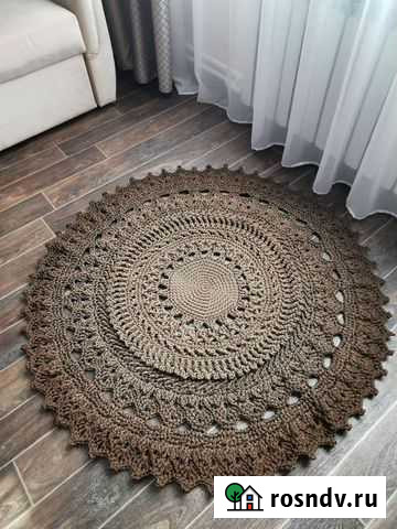 Ковёр вязаный Лебяжье - изображение 1