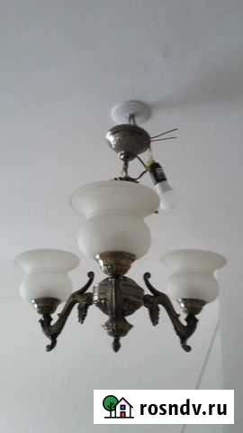 Люстра потолочная бу Ярославль - изображение 1