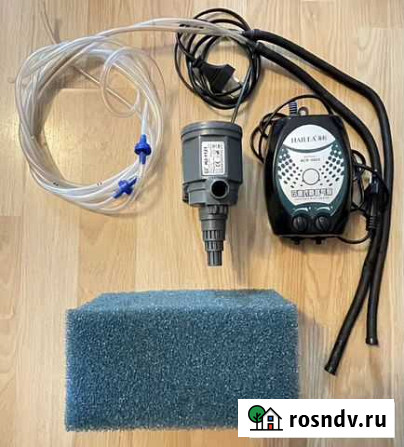 Помпа HJ-1121 1400л+Компрессор Hailea ACO-6603, с Миасс - изображение 1