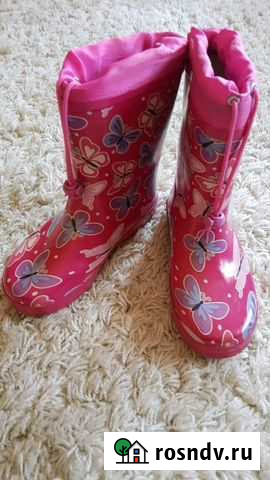 Сапожки резиновые утепленные Саратов - изображение 1