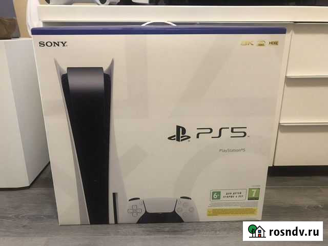 Sony PlayStation 5 с дисководом Ивантеевка - изображение 1