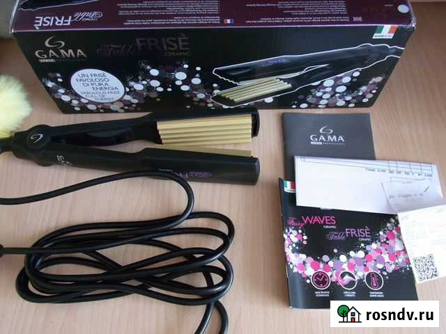 Щипцы-гофре для волос GA.MA Fable Frise Брянск - изображение 1