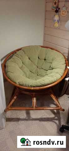 Кресло качалка из ротанга Иваново - изображение 1