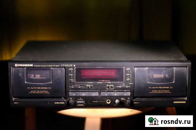 Дека двухкассетная pioneer CT-W503R Химки - изображение 1