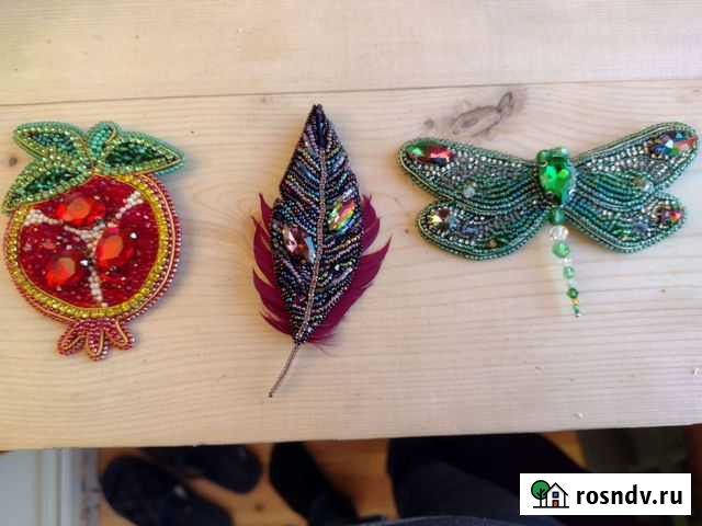 Хэнд мейд брош Набережные Челны - изображение 1