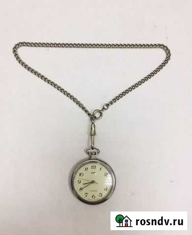 Часы карманные. Заря. СССР. Рабочие. На ходу. С це Нижний Тагил - изображение 1