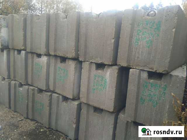 Фундаментные блоки 240*50*60 новые в наличие около Сычево - изображение 1