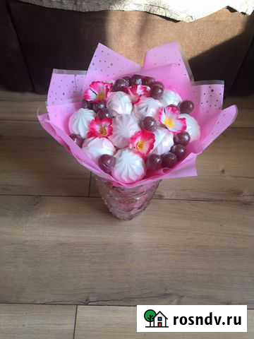 Букет из Зефира Сладкие букеты Подольск - изображение 1