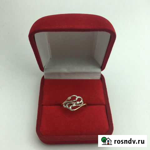 Кольцо с камнями, золото 585 (40703) Г25 Белгород - изображение 1