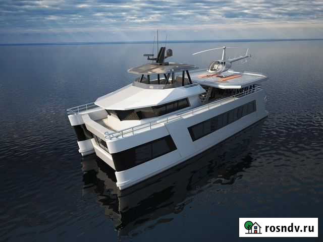 Моторный катамаран хаусбот Baikal 20 HP 20 метров Москва - изображение 1