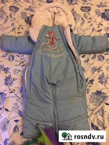 Детский зимний комбинезон трансформер Симферополь - изображение 1