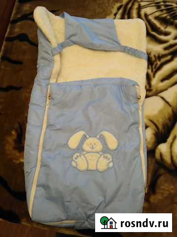 Зимний коверт в коляску на меху Раменское - изображение 1