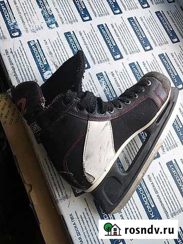 Коньки хоккейные ссм 40 размер Омск - изображение 1