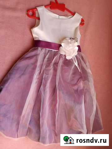 Новое нарядное платье 122 на хлопковой подкл Туапсе - изображение 1
