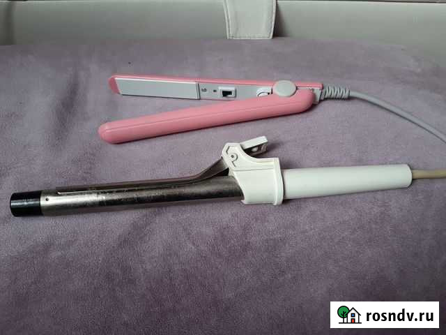 Два стайлера. Плойка, утюжок Оренбург - изображение 1