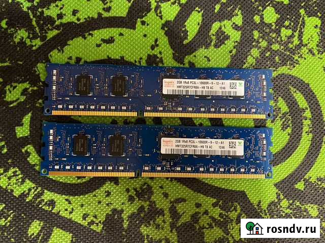 Оперативная память ddr3 2 x 2gb (ecc only) серверн Пермь - изображение 1