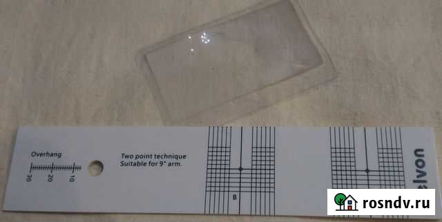 Шаблон для настройки винилового проигрывателя Тулун - изображение 1